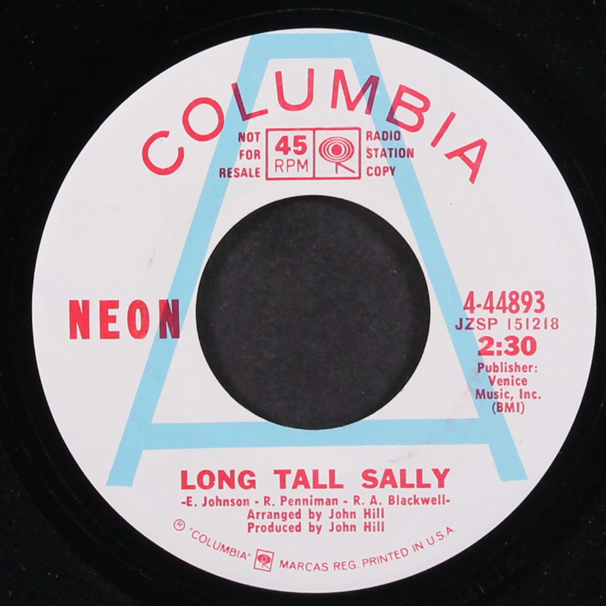 back to brooklyn / long tall sally by NEON