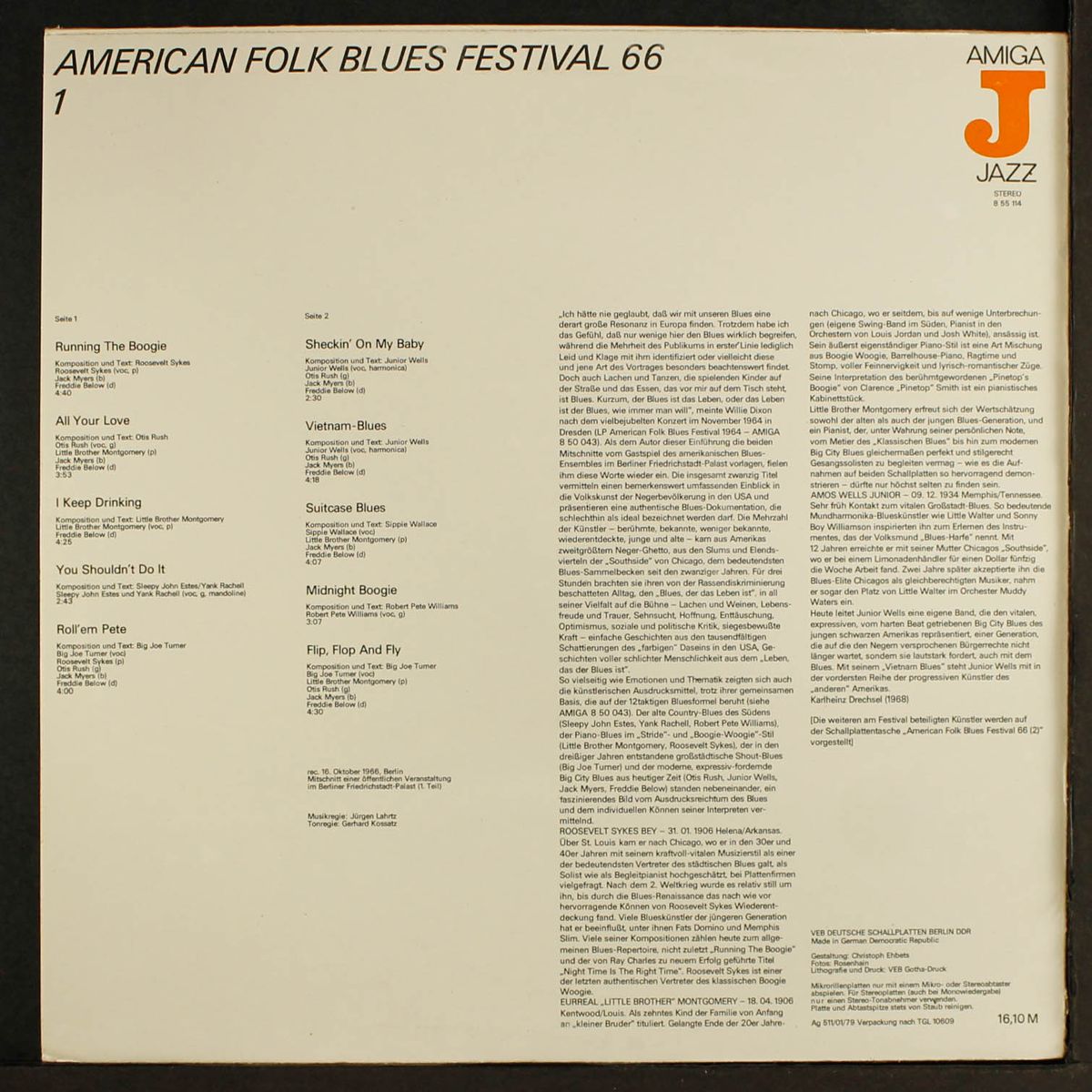 american folk blues festival 66 by VARIOUS