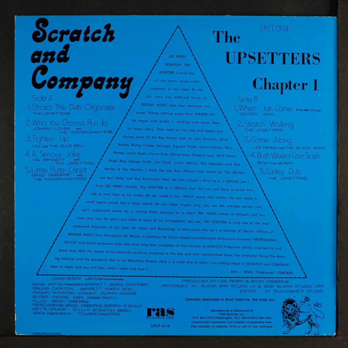 scratch and company - chapter 1 the upsetters by LEE "SCRATCH" PERRY