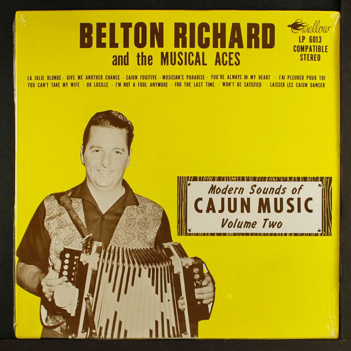 modern sounds of cajun music, vol. 2 by BELTON RICHARD