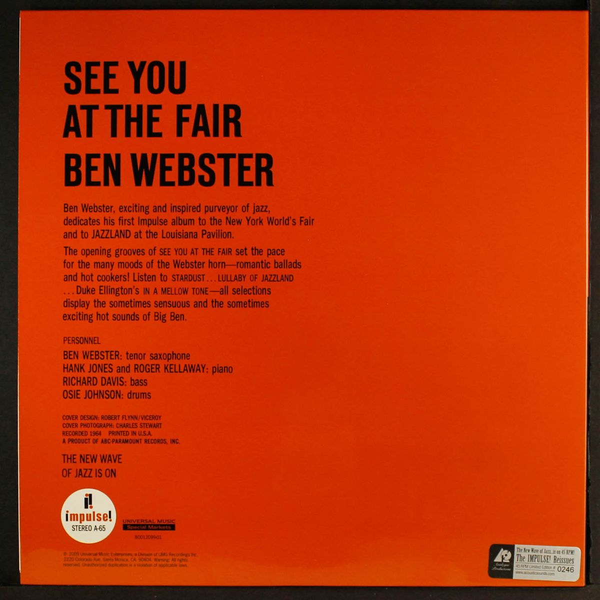 see you at the fair by BEN WEBSTER