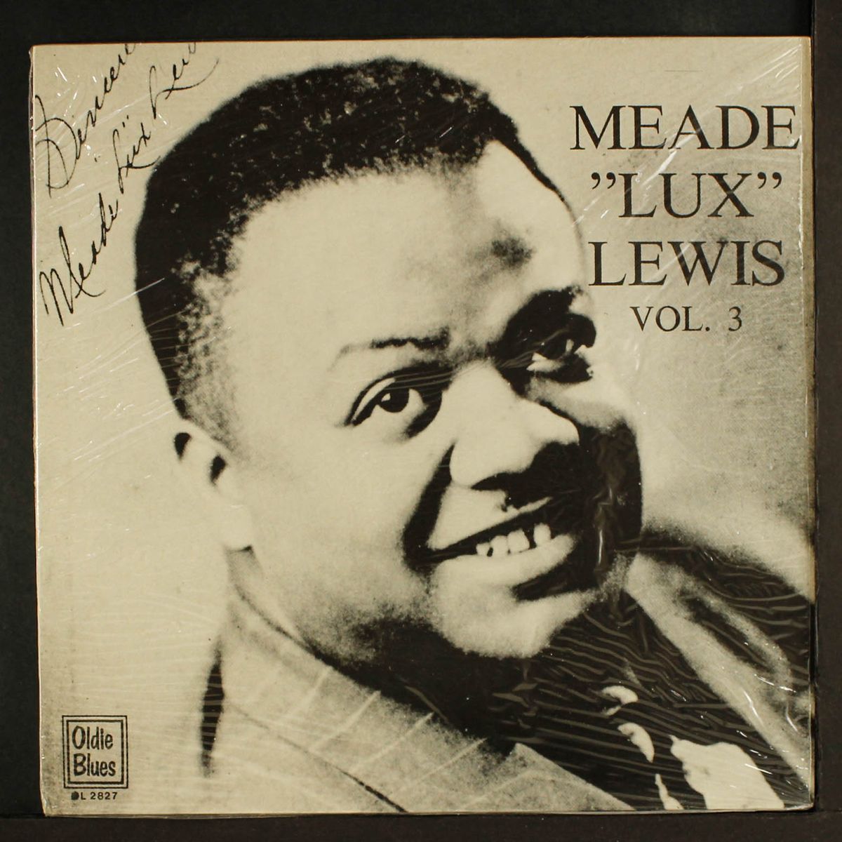 chicago piano blues and boogie woogie, 1936-1951, vol. 3 by MEADE "LUX" LEWIS