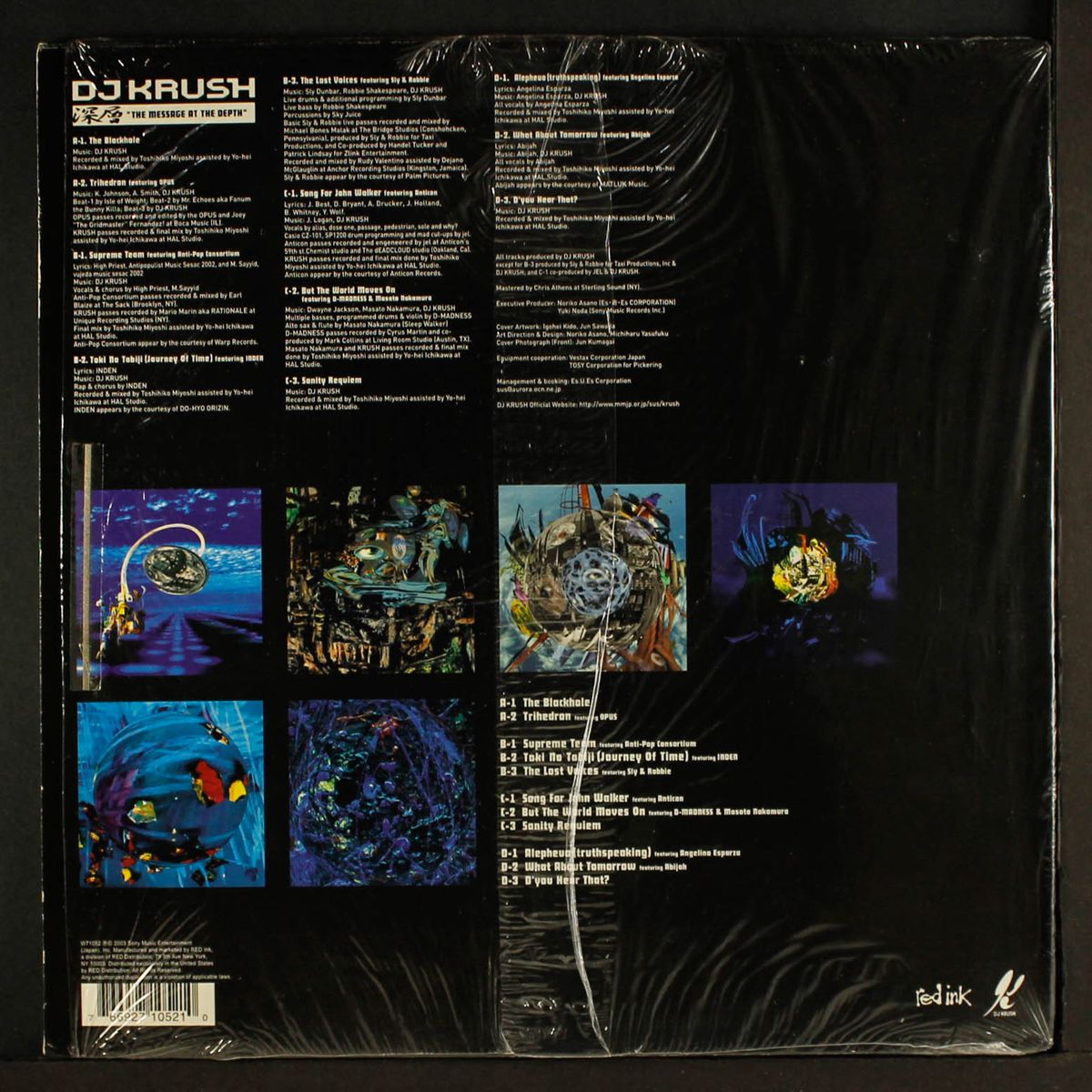 the message at the depth by DJ KRUSH