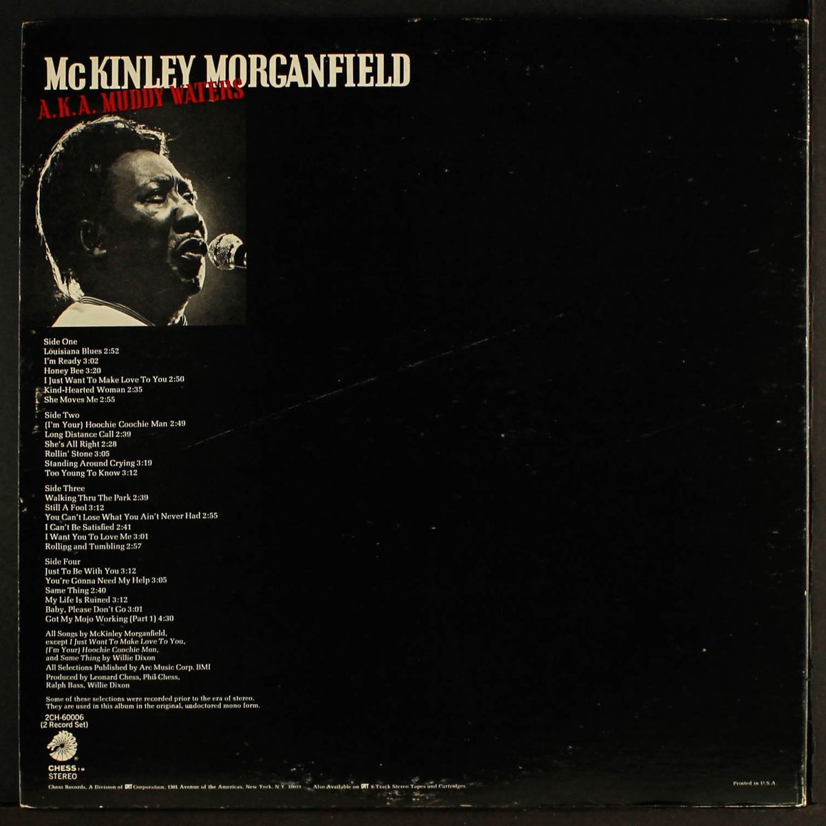 a.k.a. mckinley morganfield by MUDDY WATERS