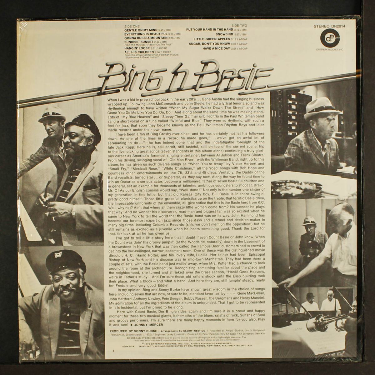 bing 'n basie by BING CROSBY & COUNT BASIE
