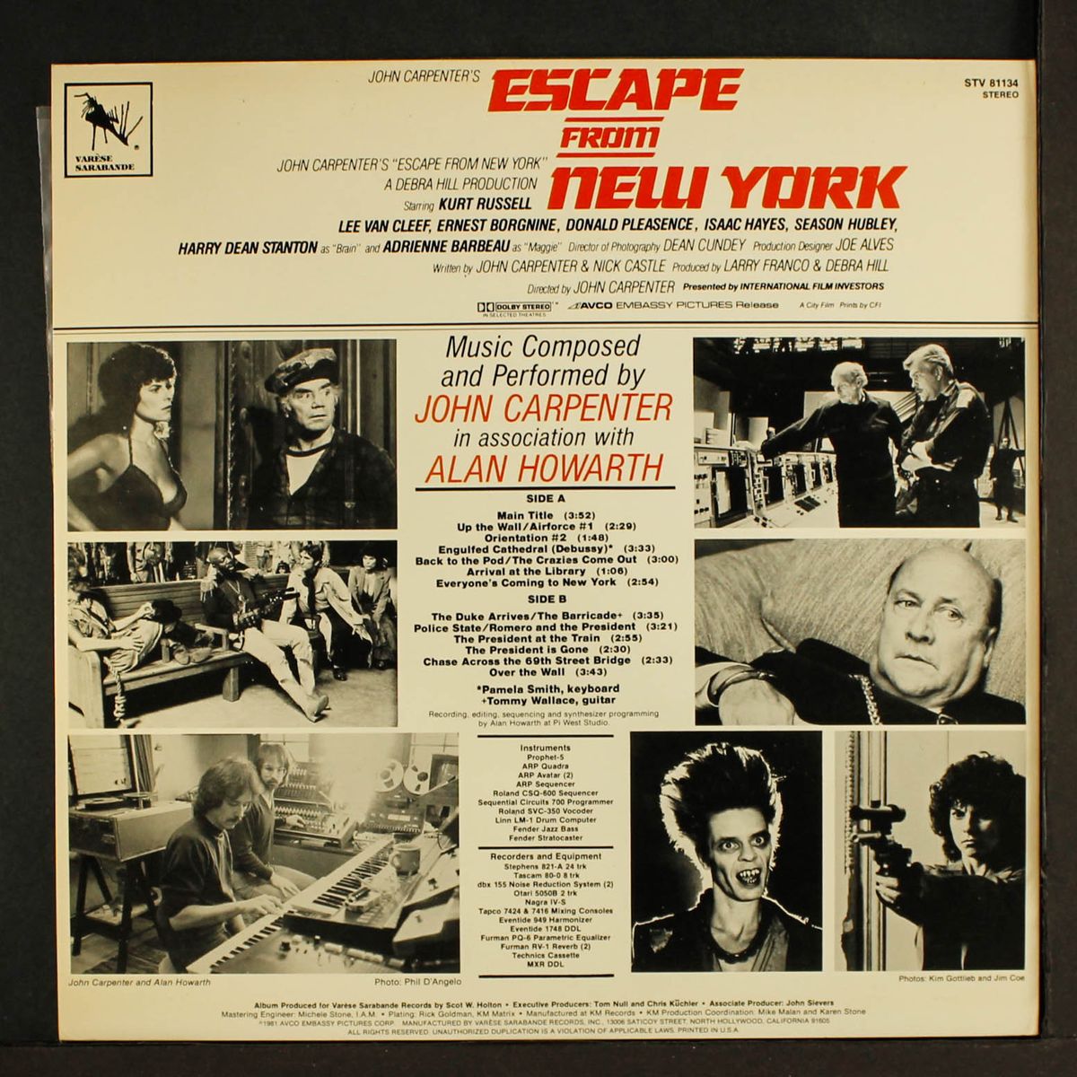 escape from new york by SOUNDTRACK