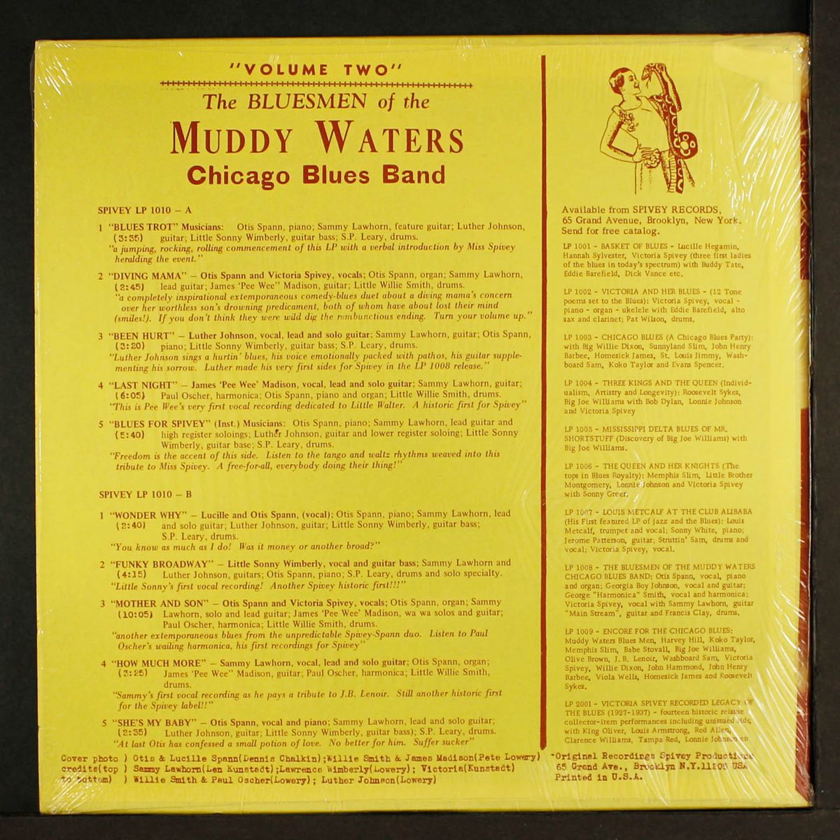 vol. 2 by BLUESMEN OF THE MUDDY WATERS BAND