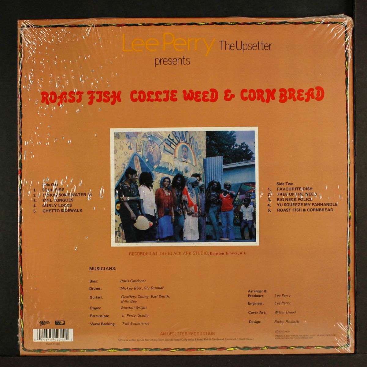 roast fish, collie weed & corn bread by LEE PERRY