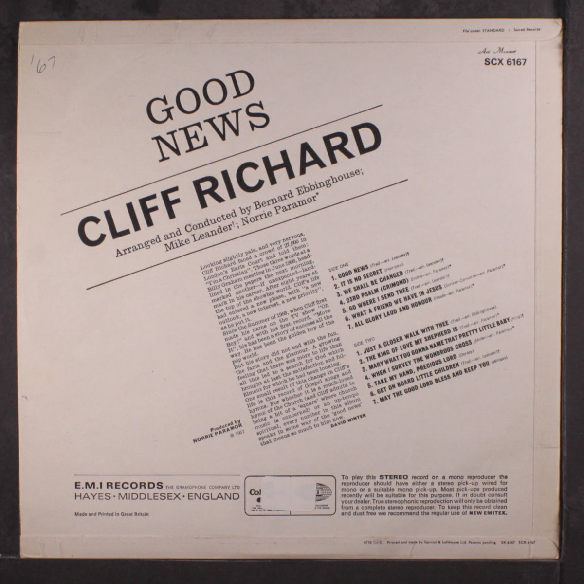 good news by CLIFF RICHARD