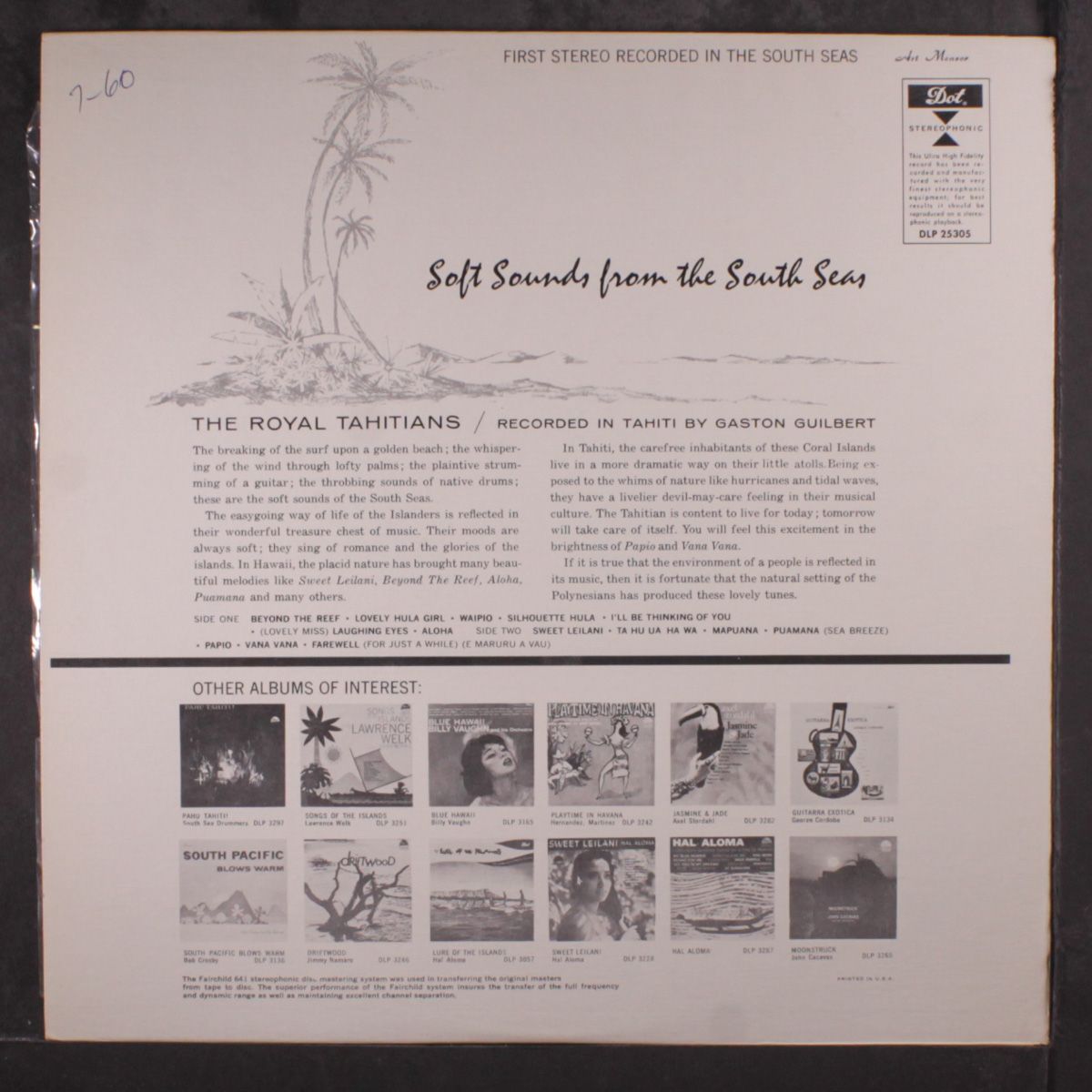 soft sounds from the south seas by ROYAL TAHITIANS