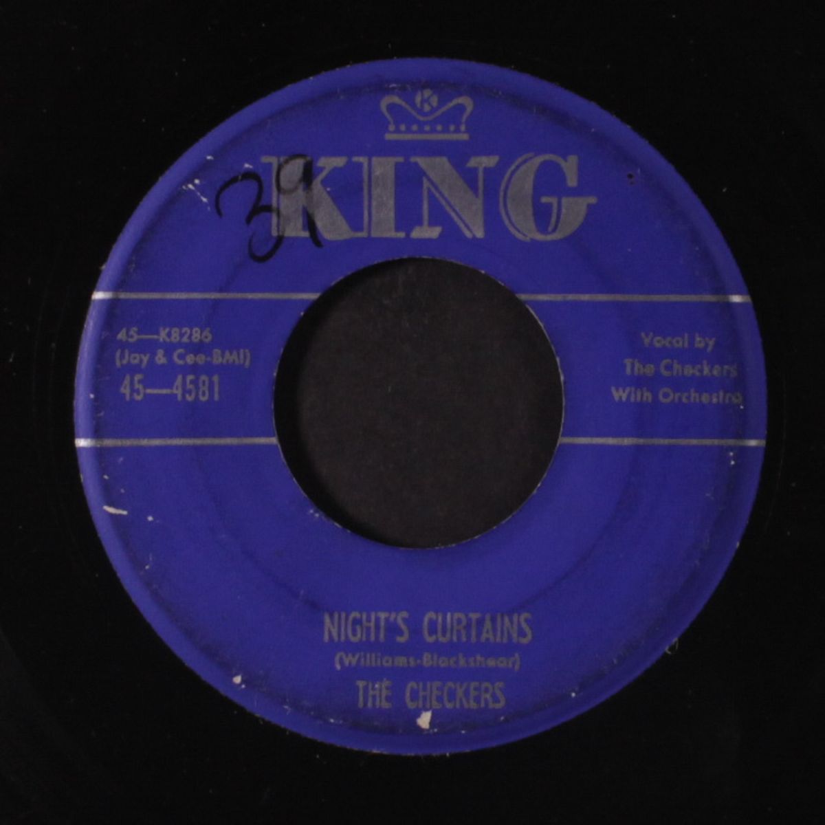 night's curtains / let me come back by CHECKERS