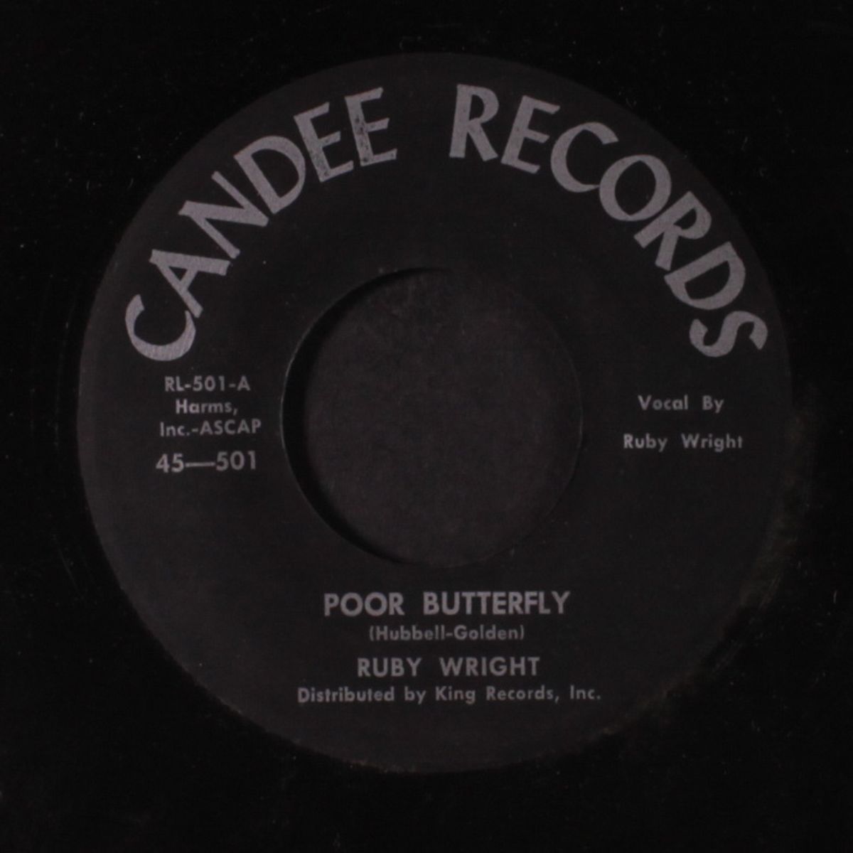 poor butterfly / i was sure i had forgotten by RUBY WRIGHT
