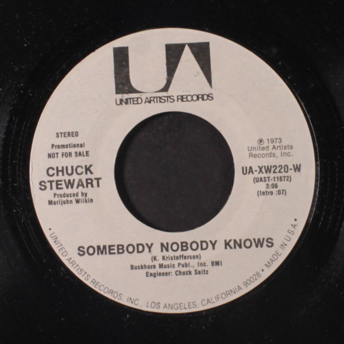 somebody nobody knows by CHUCK STEWART