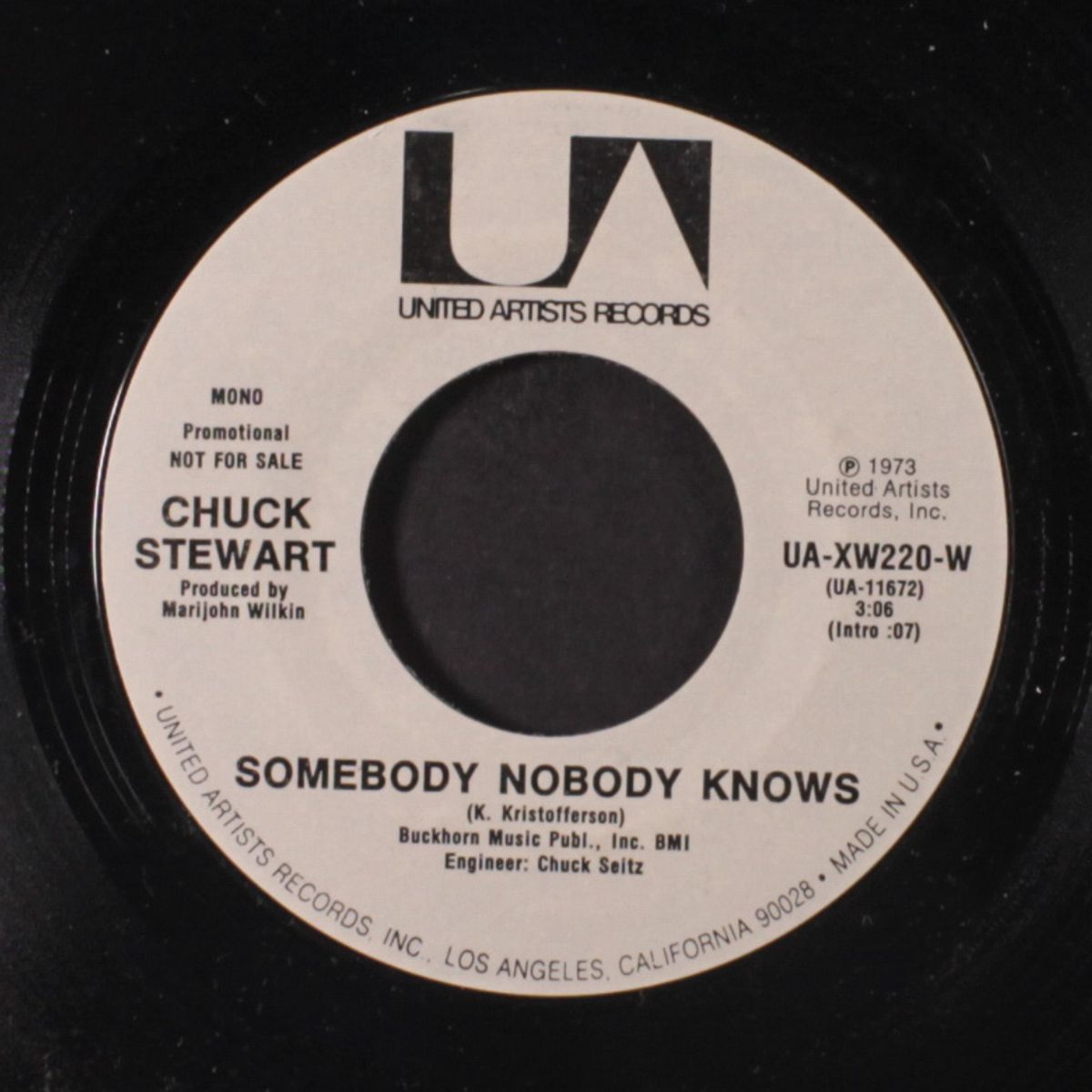 somebody nobody knows by CHUCK STEWART