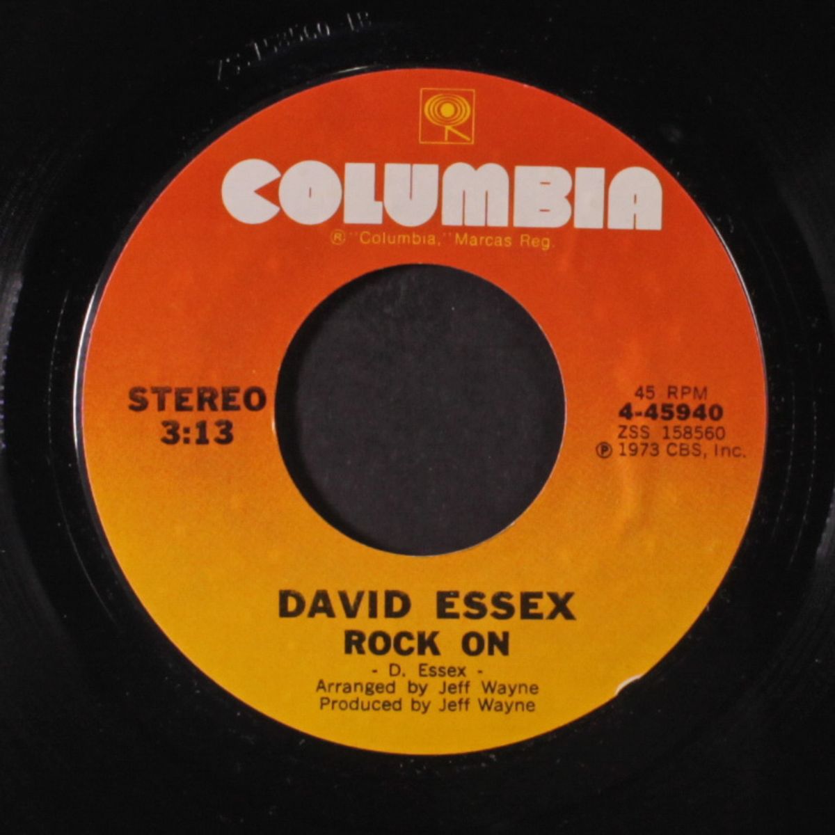 rock on / on and on by DAVID ESSEX