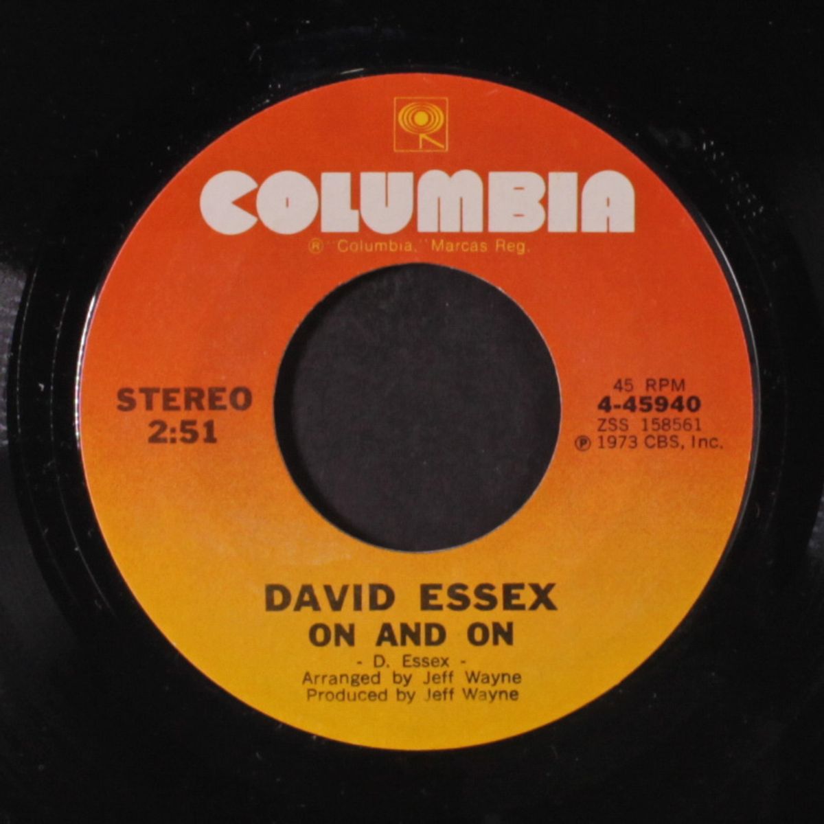 rock on / on and on by DAVID ESSEX