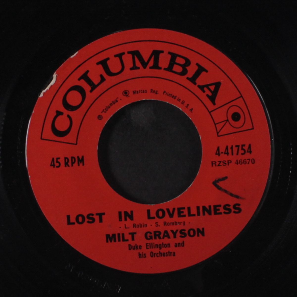 one more time / lost in loveliness by MILT GRAYSON