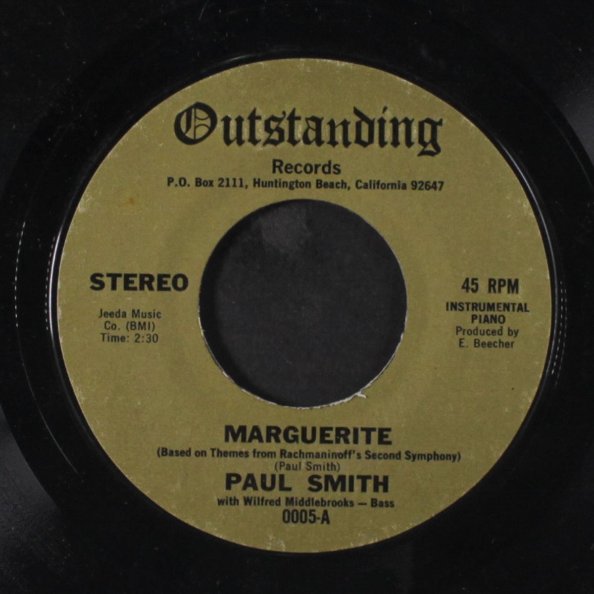 marguerite / i could have danced all night by PAUL SMITH