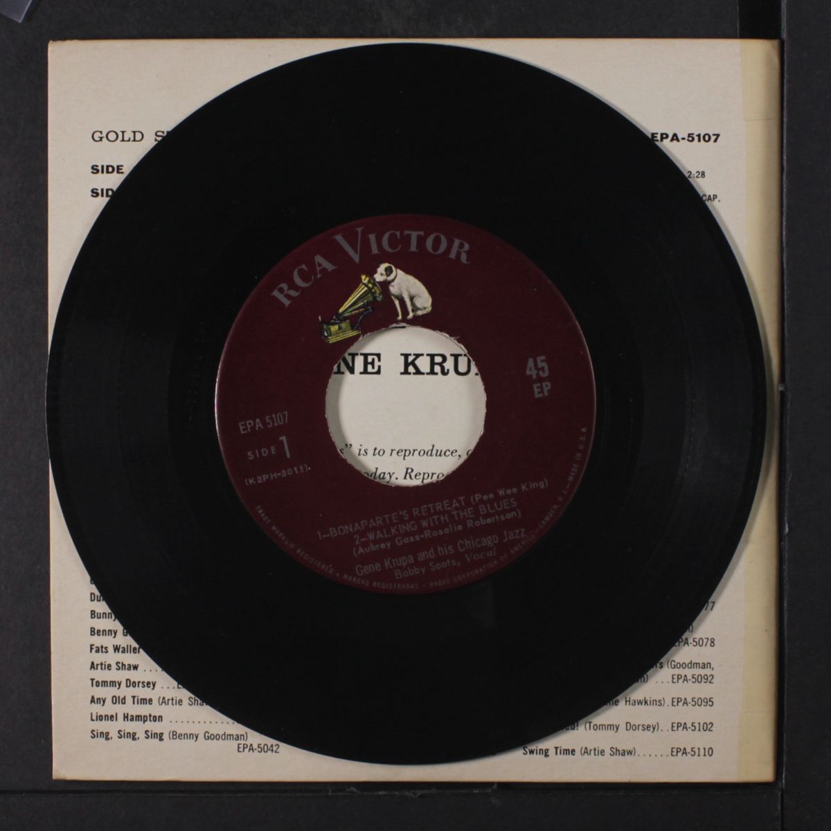 drum beat by GENE KRUPA