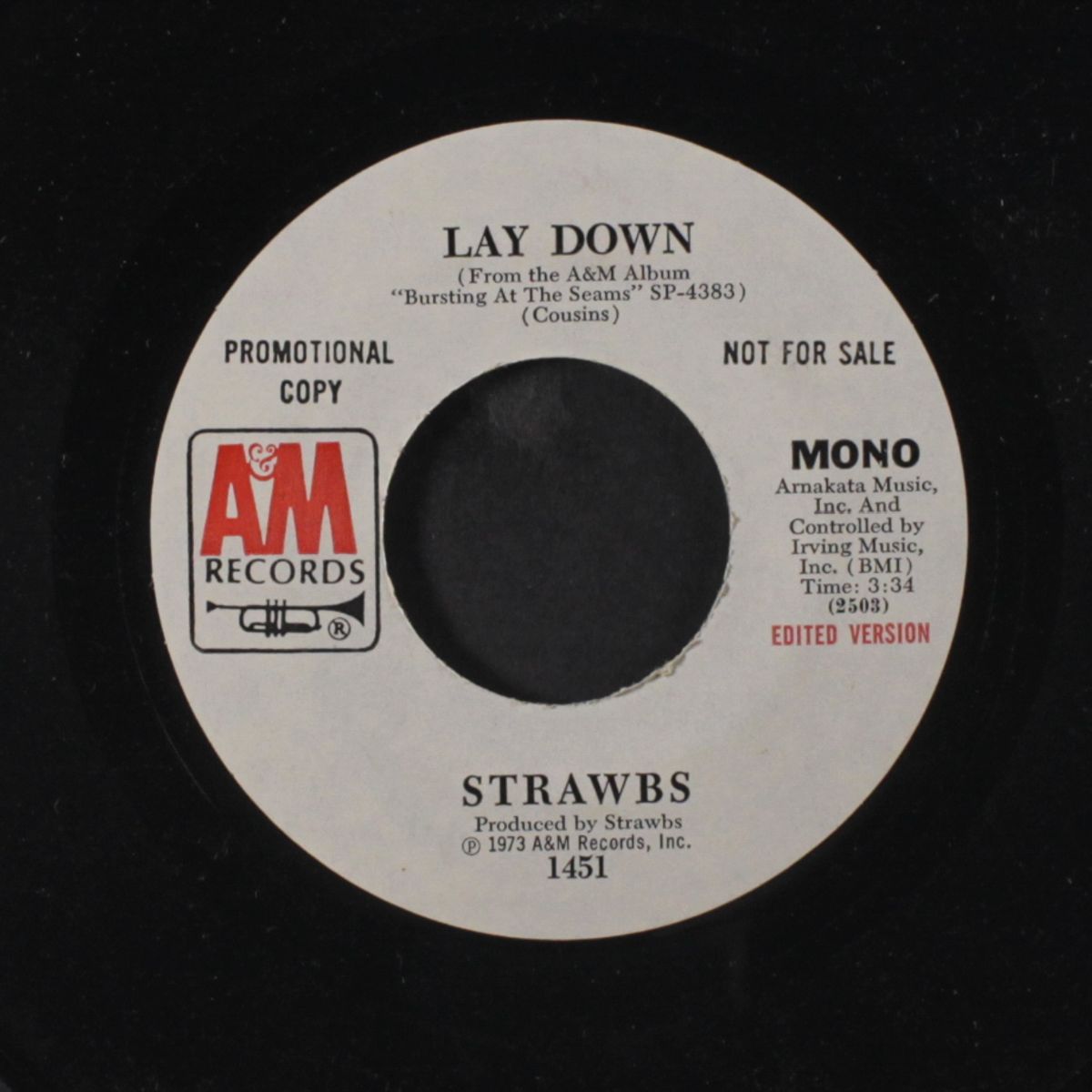 lay down (edit / mono) by STRAWBS