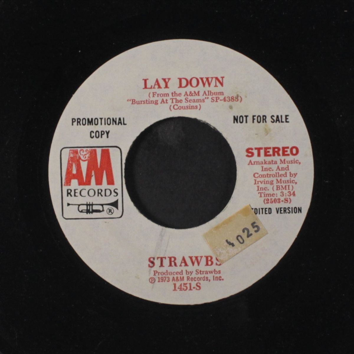 lay down (edit / mono) by STRAWBS