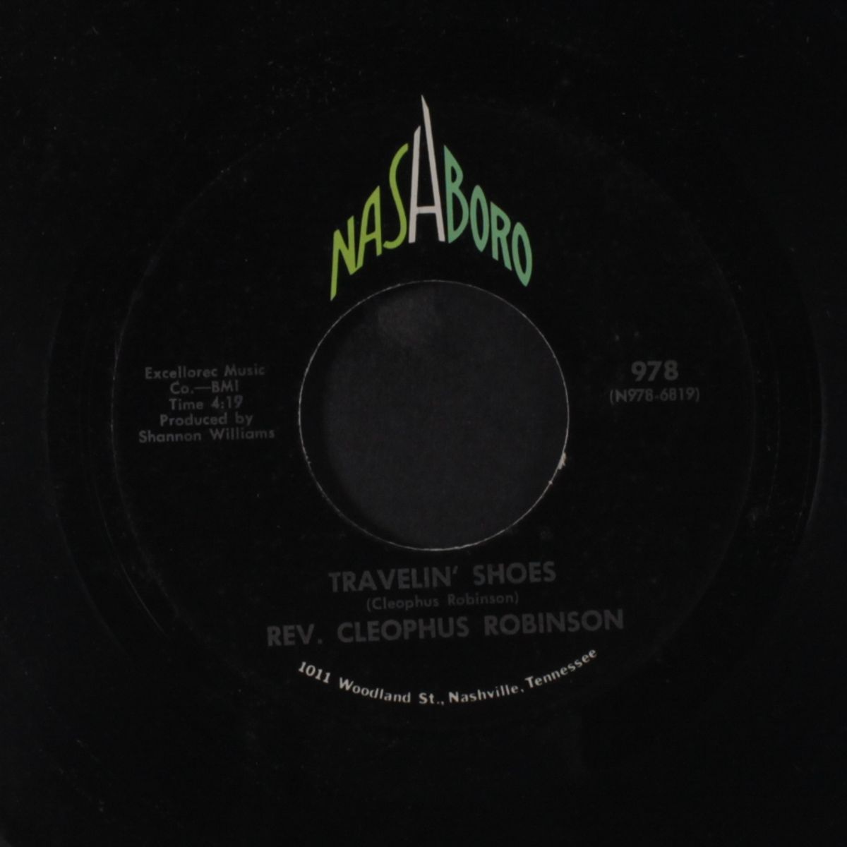 elijah rock / travelin' shoes by REV. CLEOPHUS ROBINSON