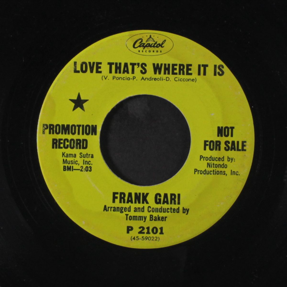 love that's where it's at by FRANK GARI
