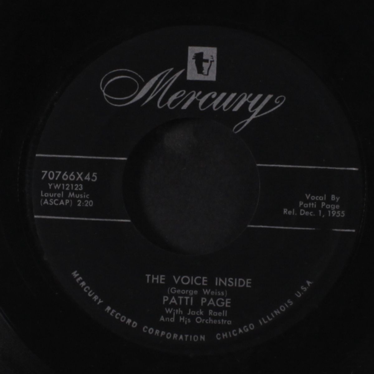 the voice inside / go on with the wedding by PATTI PAGE