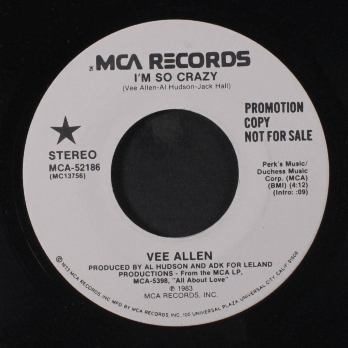 i'm so crazy / same by VEE ALLEN
