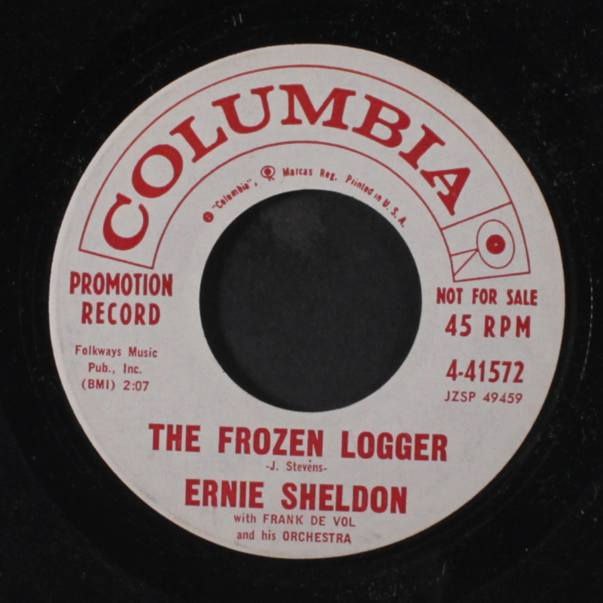 billy's ridin' / the frozen logger by ERNIE SHELDON