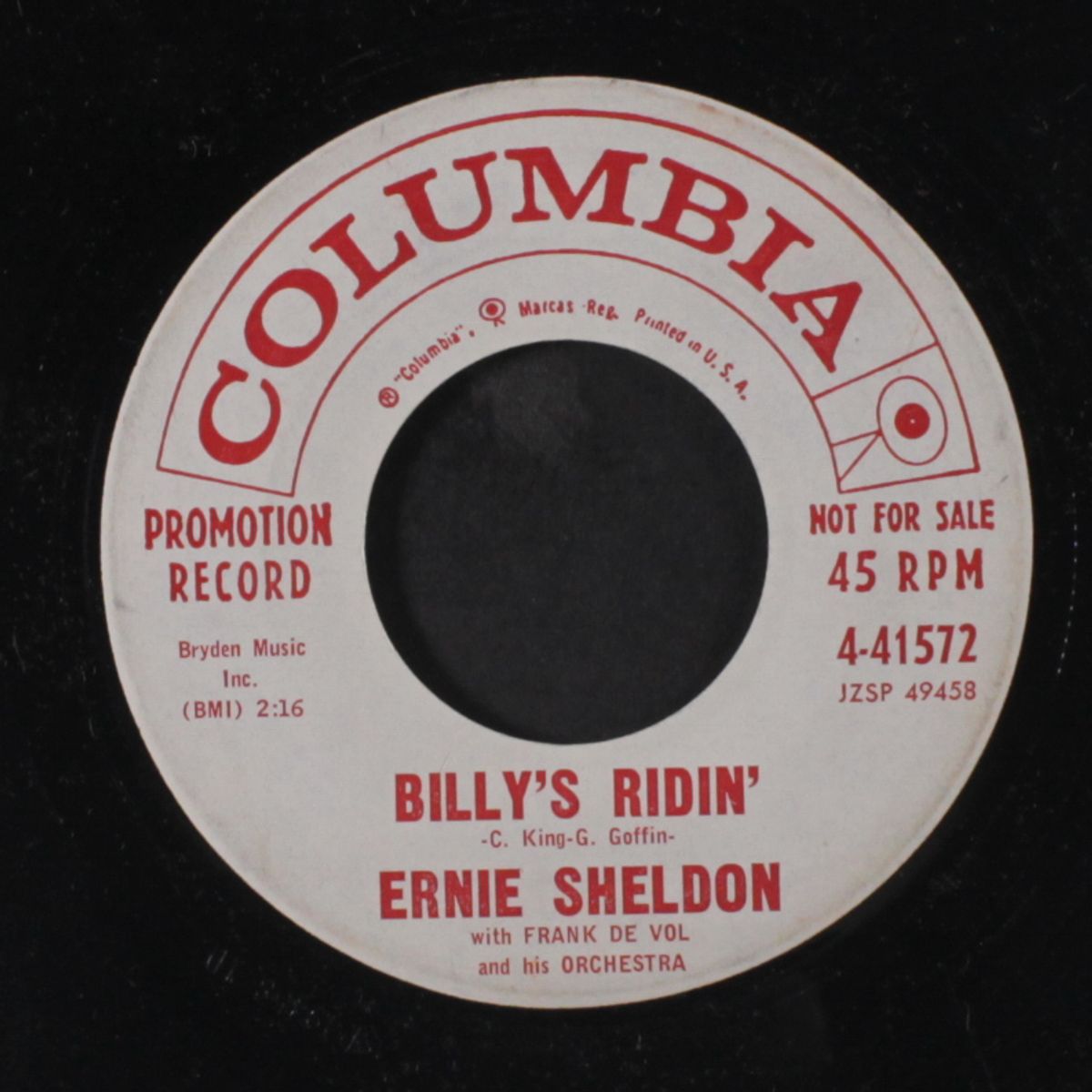 billy's ridin' / the frozen logger by ERNIE SHELDON
