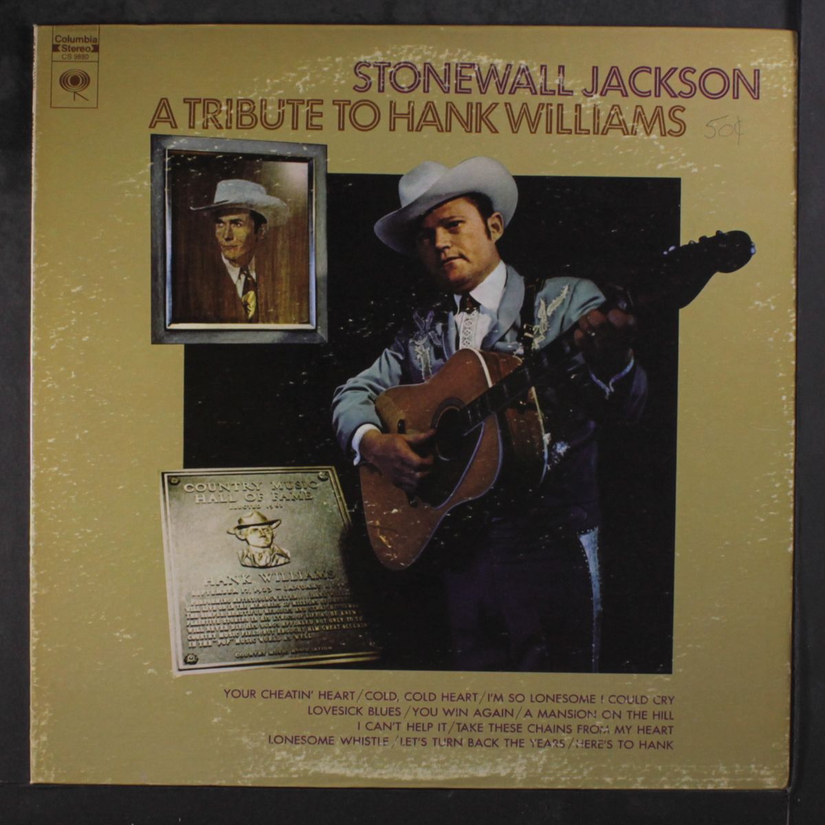 a tribute to hank williams by STONEWALL JACKSON