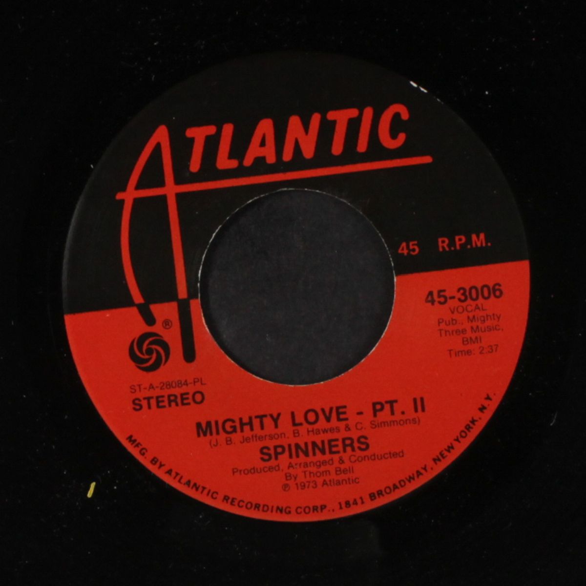 mighty love / part 2 by SPINNERS