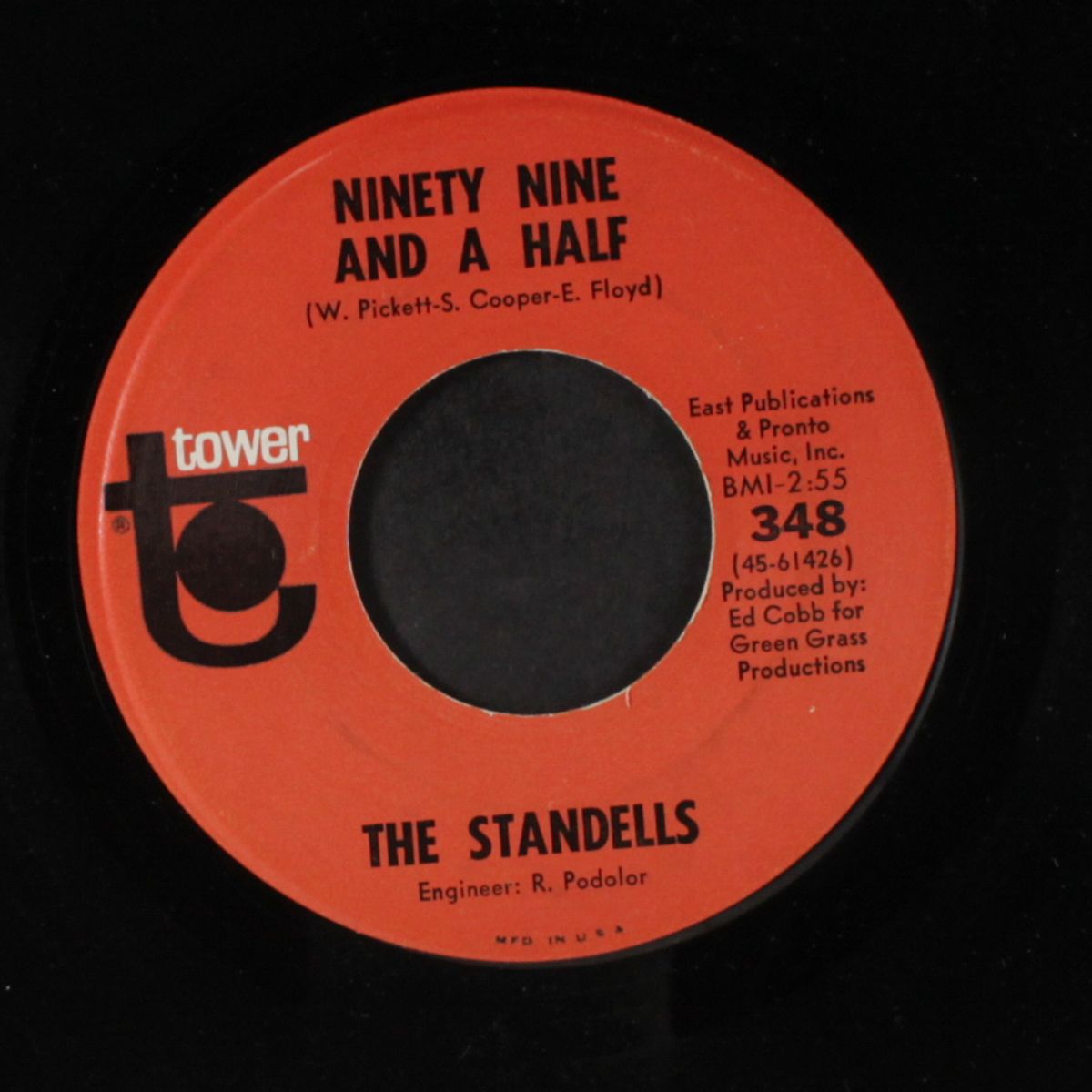 can't help but love you / ninety nine and a half by STANDELLS