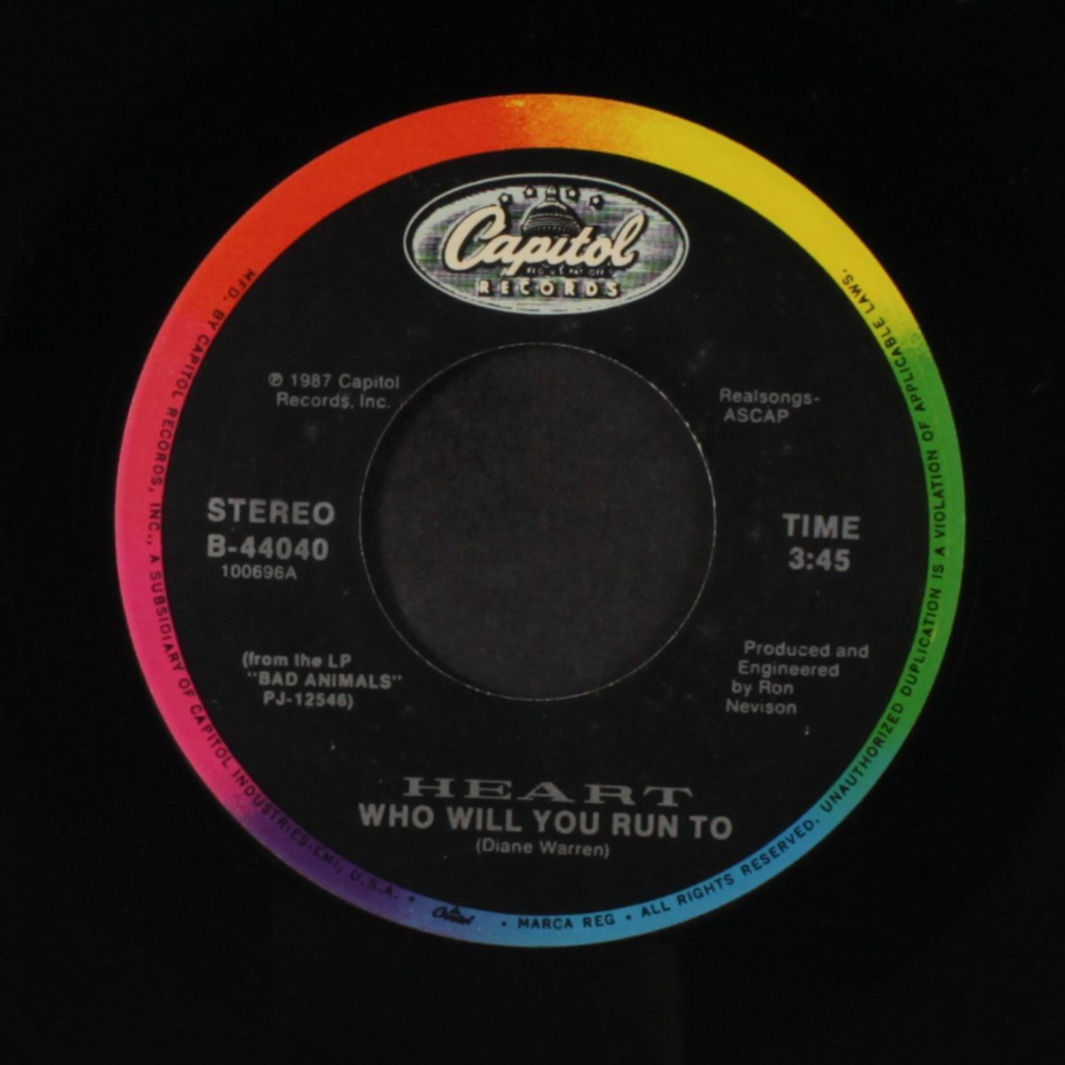 magic man / who will you run to by HEART