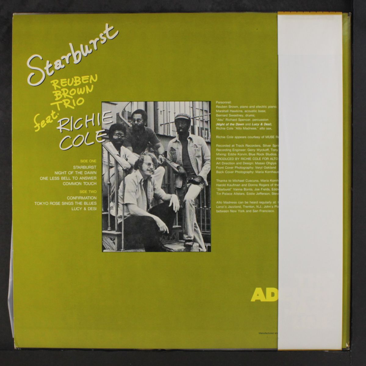 starburst by REUBEN BROWN & RICHIE COLE