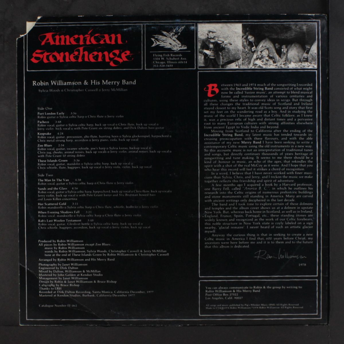 american stonehenge by ROBIN WILLIAMSON