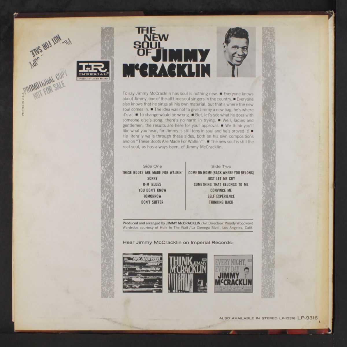the new soul of by JIMMY MCCRACKLIN