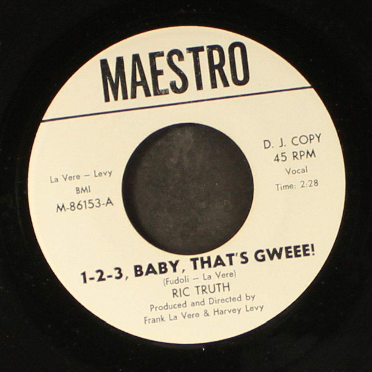 1-2-3, baby, that's gweee! / blankl by RIC TRUTH