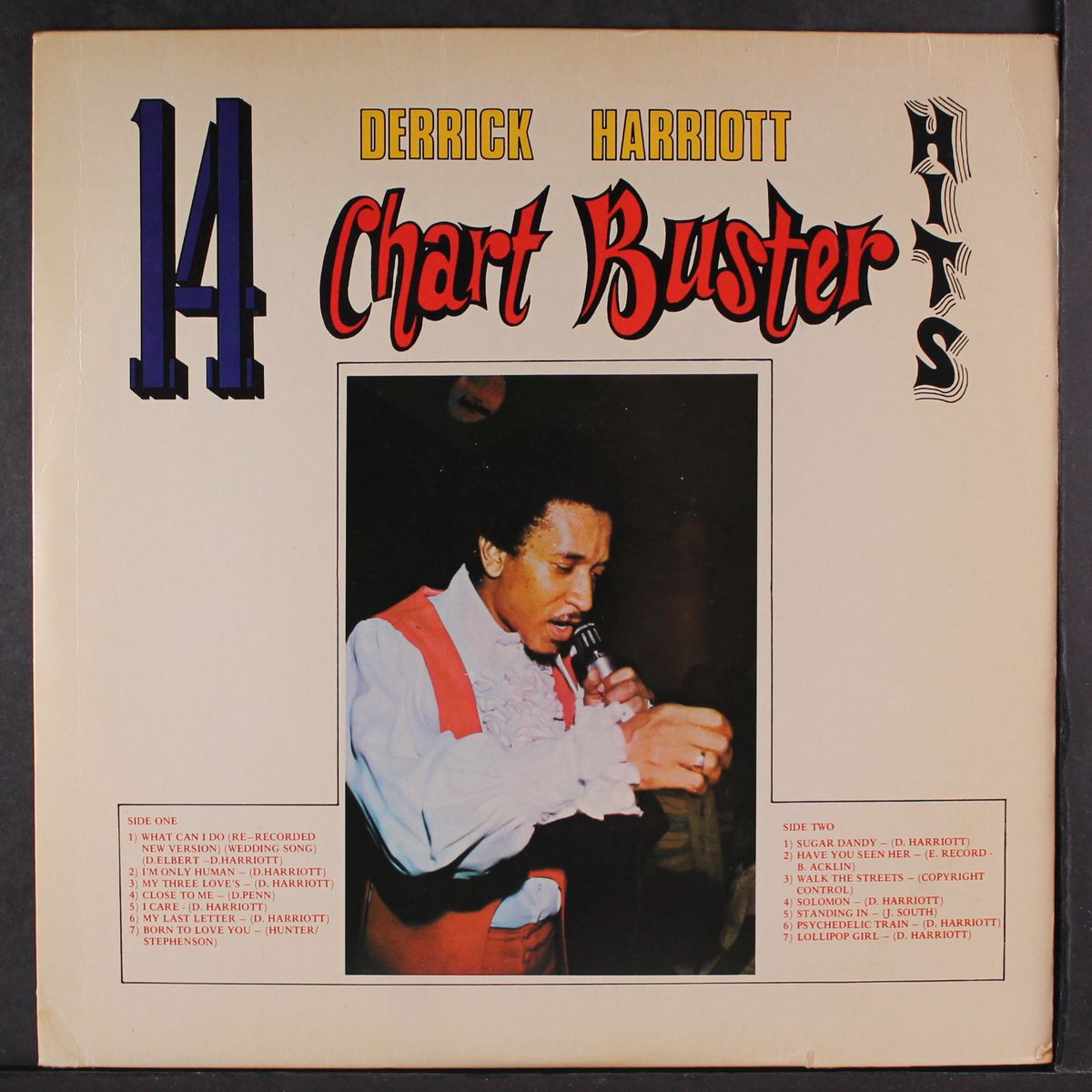 14 chart buster hits by DERRICK HARRIOTT