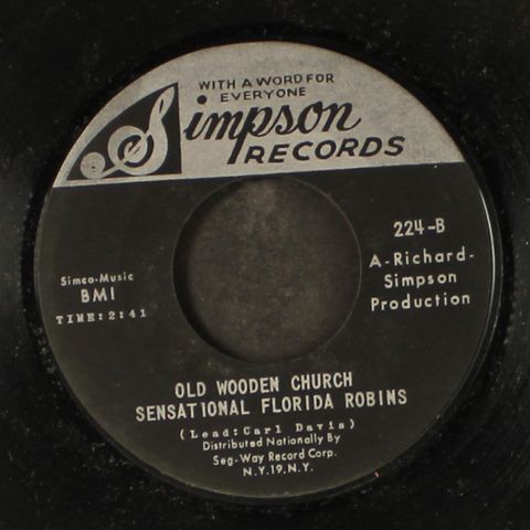 SENSATIONAL FLORIDA ROBINS