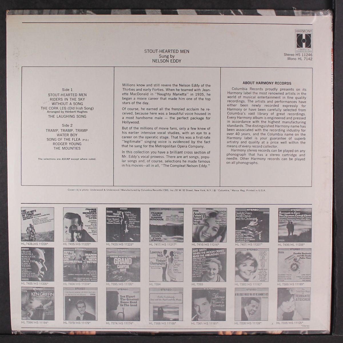 stout-hearted men by NELSON EDDY