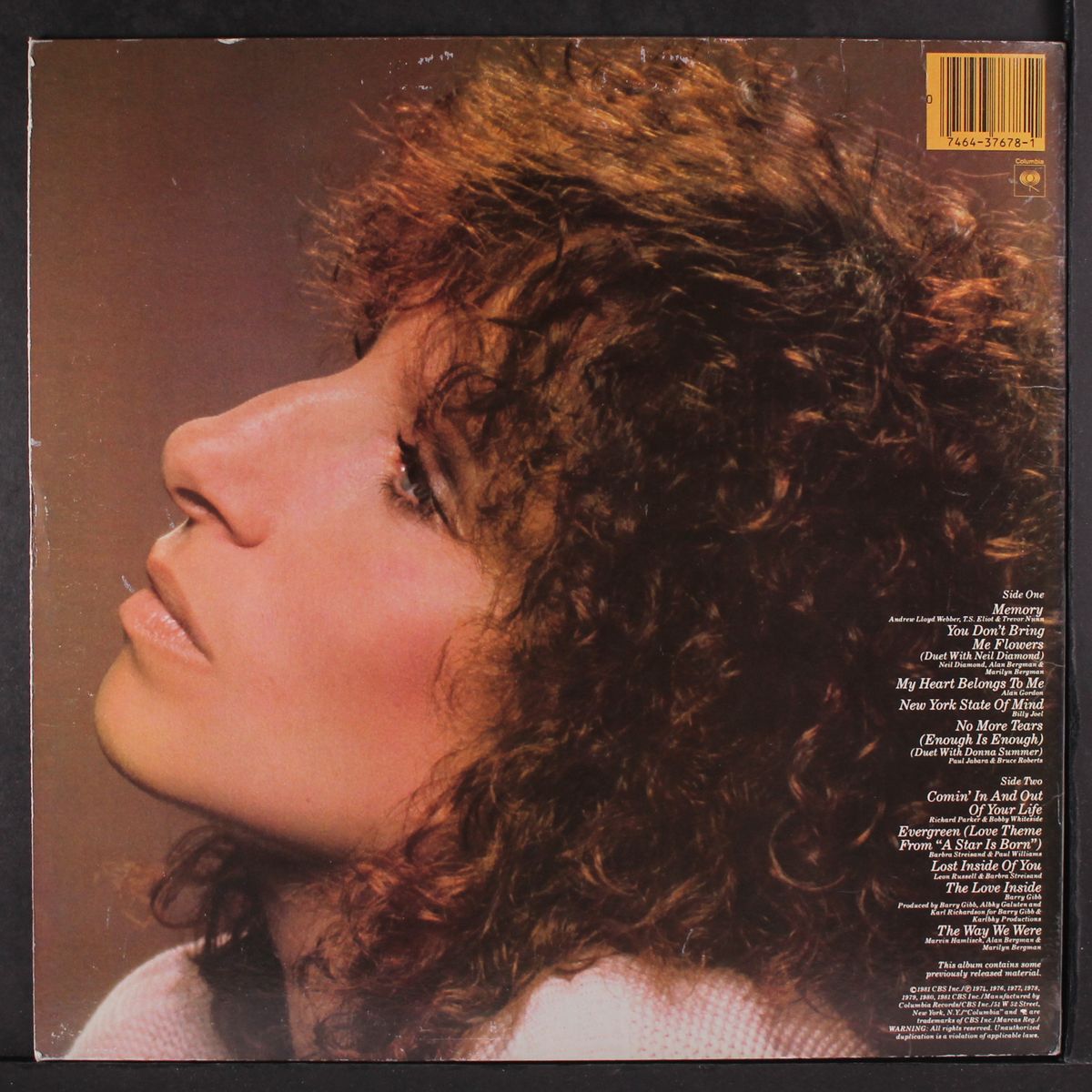 memories by BARBRA STREISAND