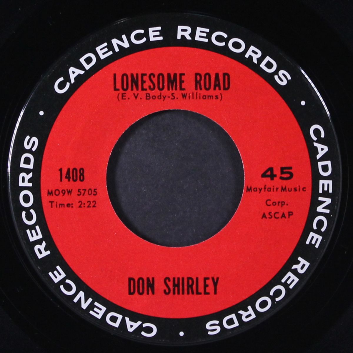 drown in my own tears / lonesome road by DON SHIRLEY