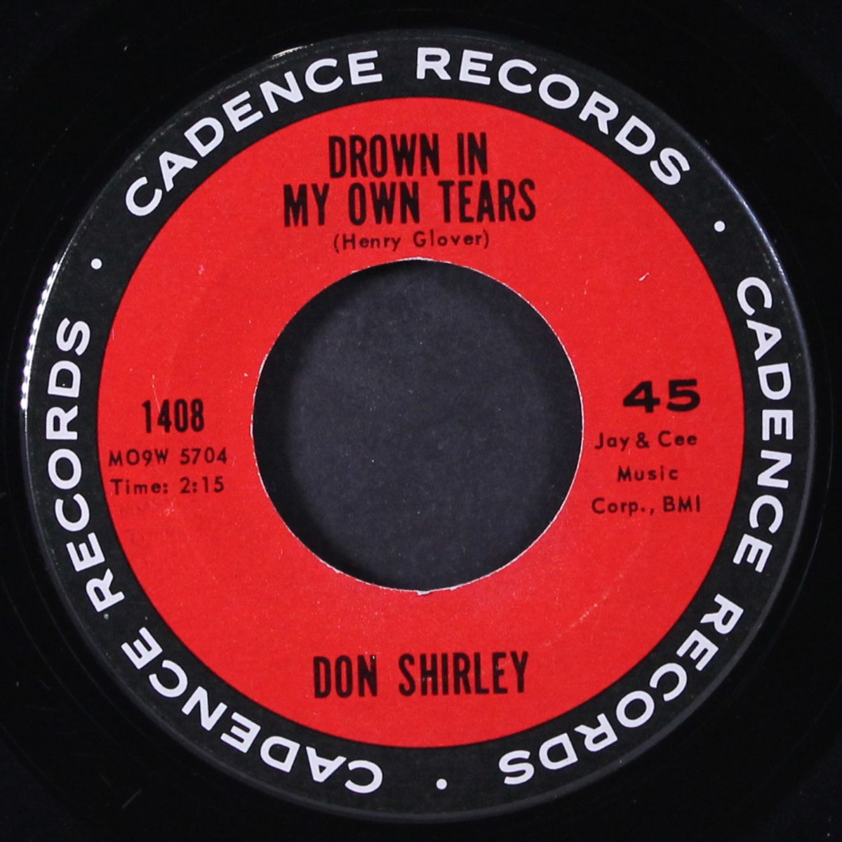 drown in my own tears / lonesome road by DON SHIRLEY