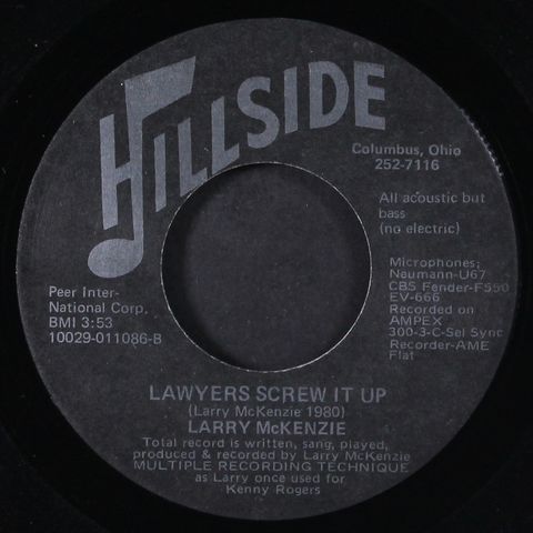 LARRY MCKENZIE