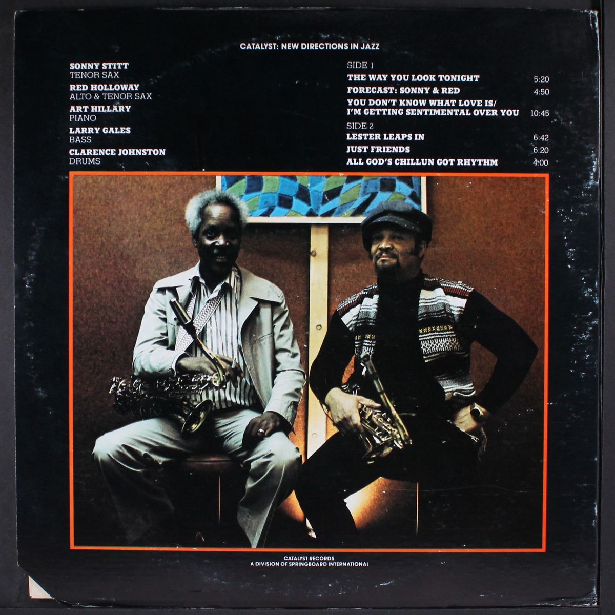 forecast: sonny & red by SONNY STITT