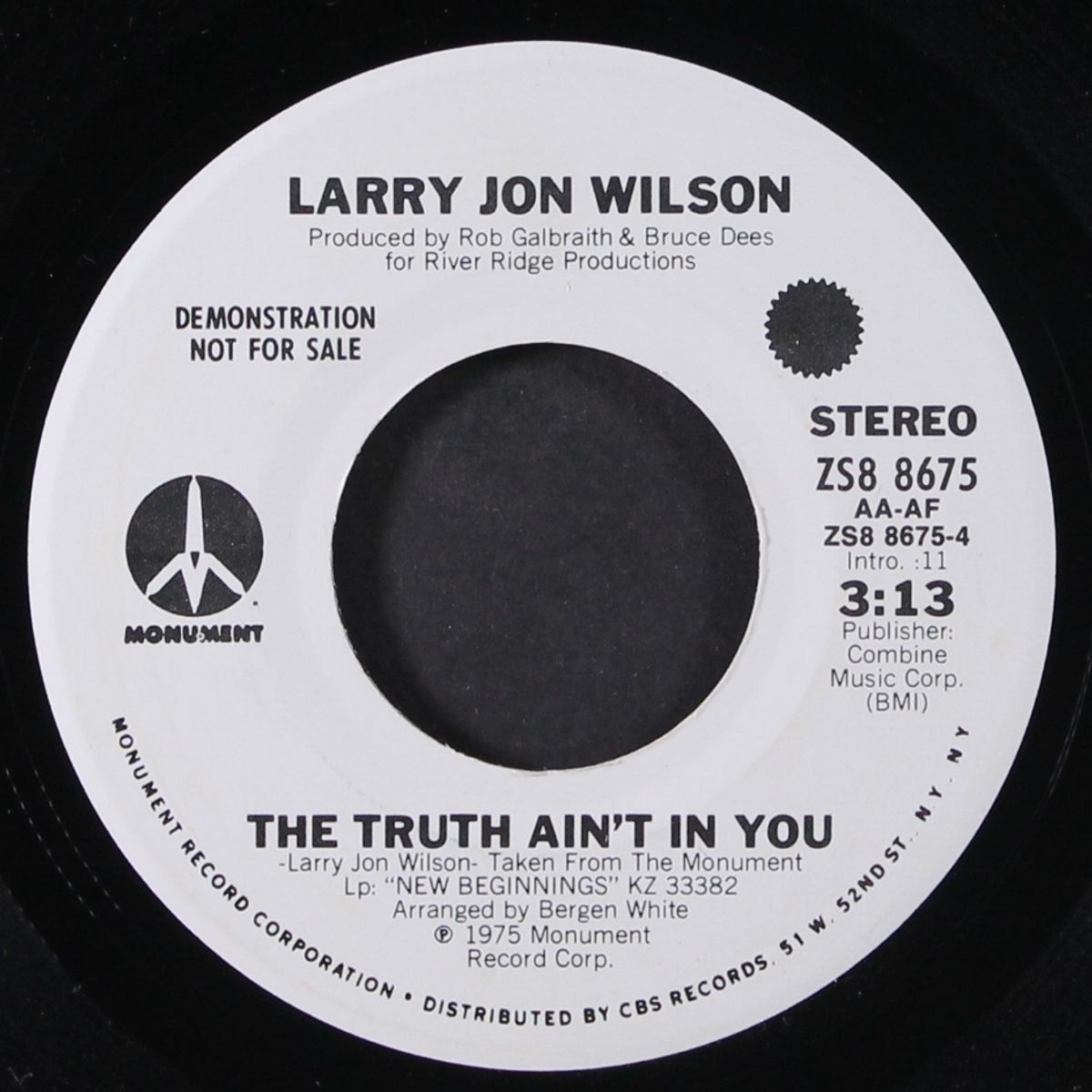 through the eyes of little children / the truth ain't in you by LARRY JON WILSON