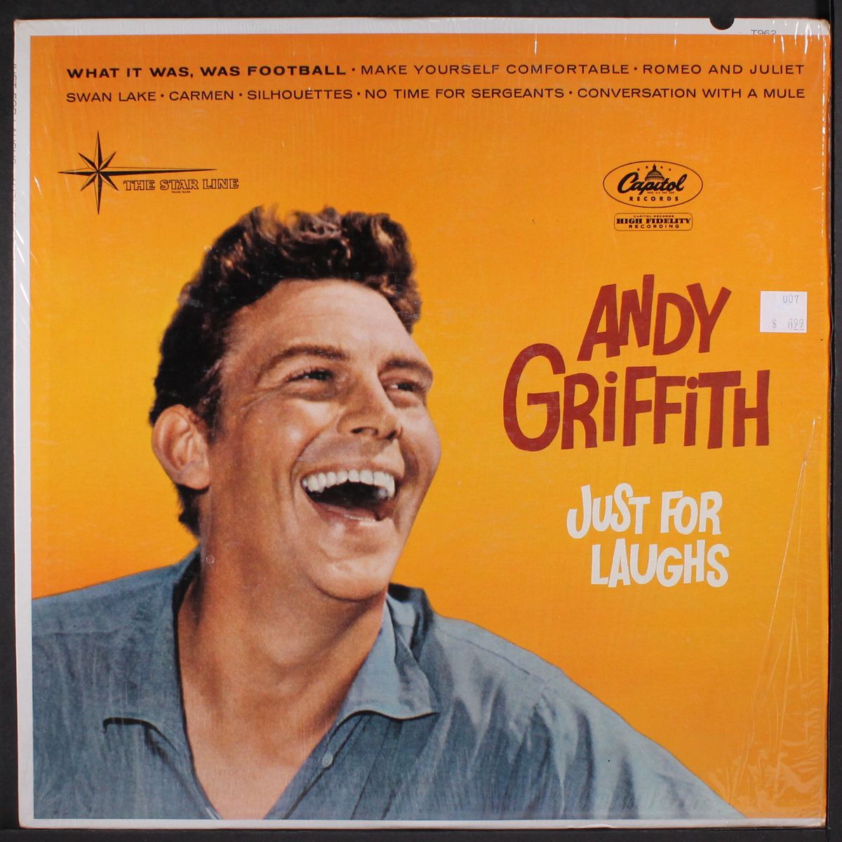 just for laughs by ANDY GRIFFITH