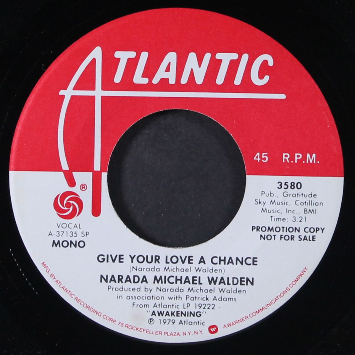 give your love a chance / mono by NARADA MICHAEL WALDEN